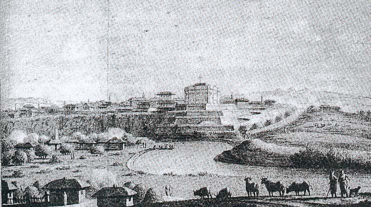 Soroca într-o gravură din secolul al XIX-lea